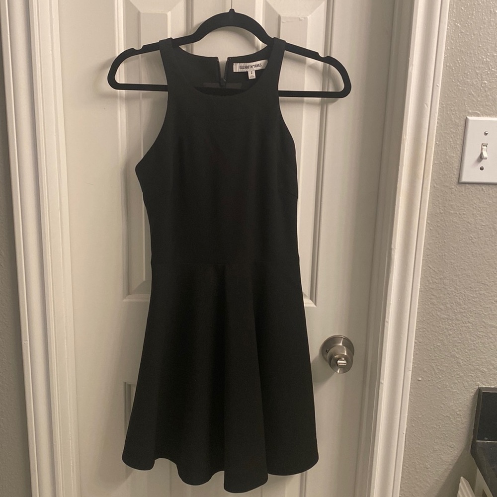 Elizabeth James Size 2, black, sporty dress